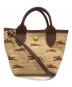 LONGCHAMP（ロンシャン）の古着「LE PANIER PLIAGE XS 2WAYバッグ」｜ベージュ