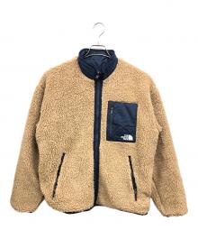 THE NORTH FACE（ザ ノース フェイス）の古着「リバーシブルエクストリームパイルフリースジャケット」｜ブラウン×ネイビー