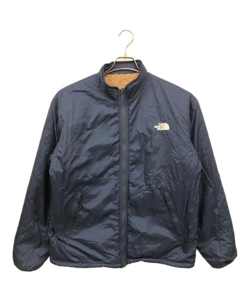THE NORTH FACE（ザ ノース フェイス）THE NORTH FACE (ザ ノース フェイス) リバーシブルエクストリームパイルフリースジャケット ブラウン×ネイビー サイズ:不明（実寸サイズをご確認ください）の古着・服飾アイテム