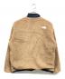 THE NORTH FACE (ザ ノース フェイス) リバーシブルエクストリームパイルフリースジャケット ブラウン×ネイビー サイズ:不明（実寸サイズをご確認ください）：15000円