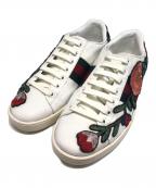 GUCCIグッチ）の古着「シェリーラインスニーカー」｜ホワイト