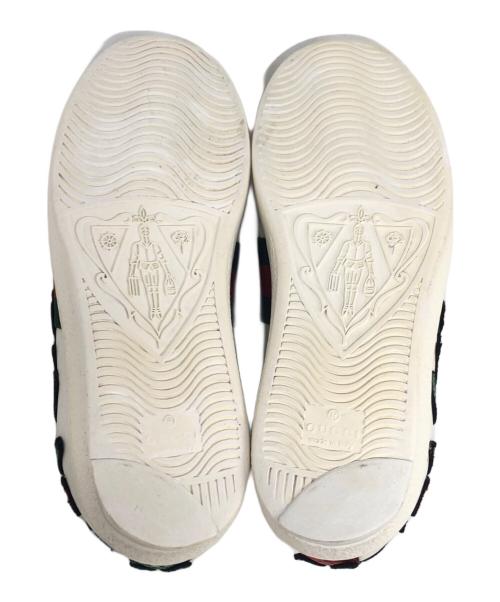 GUCCI（グッチ）GUCCI (グッチ) シェリーラインスニーカー ホワイト サイズ:4　1/2の古着・服飾アイテム