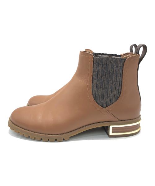 MICHAEL MICHAEL KORS（マイケル マイケルコース）MICHAEL MICHAEL KORS (マイケル マイケルコース) サイドゴアブーツ ブラウン サイズ:6Mの古着・服飾アイテム