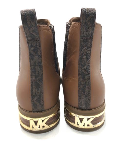 MICHAEL MICHAEL KORS（マイケル マイケルコース）MICHAEL MICHAEL KORS (マイケル マイケルコース) サイドゴアブーツ ブラウン サイズ:6Mの古着・服飾アイテム