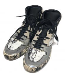 BALENCIAGA（バレンシアガ）の古着「ハイカットスニーカー」｜ブラック×ホワイト