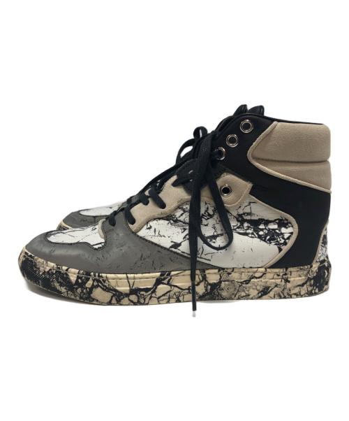 BALENCIAGA（バレンシアガ）BALENCIAGA (バレンシアガ) ハイカットスニーカー ブラック×ホワイト サイズ:37の古着・服飾アイテム