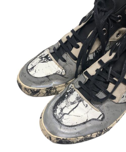 BALENCIAGA（バレンシアガ）BALENCIAGA (バレンシアガ) ハイカットスニーカー ブラック×ホワイト サイズ:37の古着・服飾アイテム