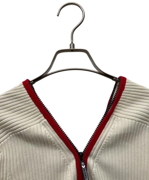 DIESEL（ディーゼル）DIESEL (ディーゼル) M-OIRA ホワイト×レッド サイズ:Mの古着・服飾アイテム