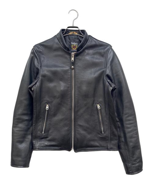 Schott（ショット）Schott (ショット) ニューネイキッドシングルライダースジャケット ブラック サイズ:36の古着・服飾アイテム