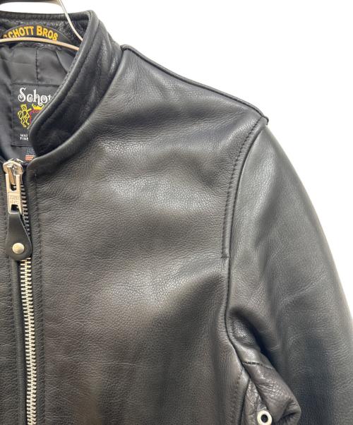Schott（ショット）Schott (ショット) ニューネイキッドシングルライダースジャケット ブラック サイズ:36の古着・服飾アイテム