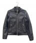 Schott（ショット）の古着「ニューネイキッドシングルライダースジャケット」｜ブラック
