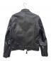 Schott (ショット) ニューネイキッドシングルライダースジャケット ブラック サイズ:36：45000円