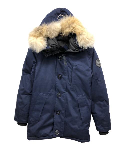 CANADA GOOSE（カナダグース）CANADA GOOSE (カナダグース) CRESTON ダウンジャケット ネイビー サイズ:2XSの古着・服飾アイテム