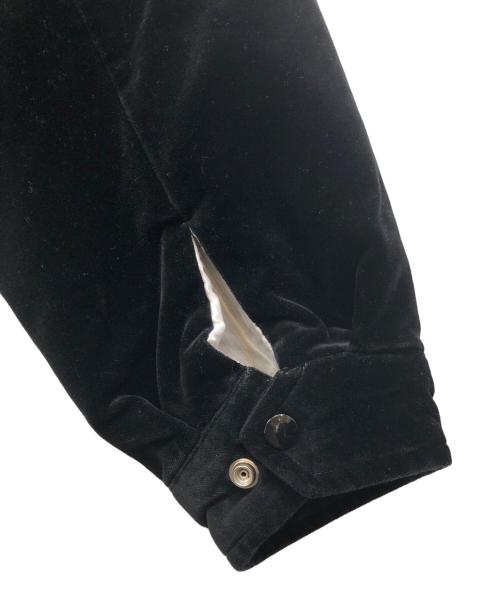 gold（ゴールド）GOLD (ゴールド) VELVETEEN ALASKA JACKET ブラック サイズ:Lの古着・服飾アイテム