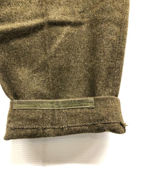 British Army（ブリティッシュアーミー）British Army (ブリティッシュアーミー) ウールカーゴパンツ カーキ サイズ:48　1/2の古着・服飾アイテム