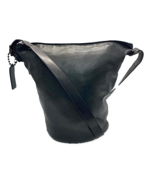 COACH（コーチ）COACH (コーチ) バケツ型ワンショルダーバッグ ブラックの古着・服飾アイテム