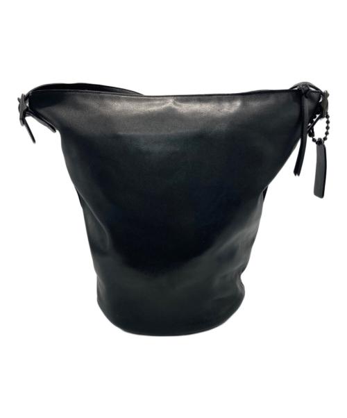 COACH（コーチ）COACH (コーチ) バケツ型ワンショルダーバッグ ブラックの古着・服飾アイテム