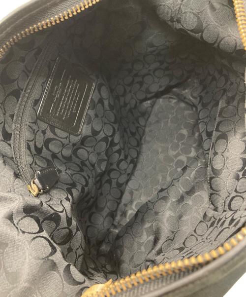 COACH（コーチ）COACH (コーチ) バケツ型ワンショルダーバッグ ブラックの古着・服飾アイテム