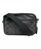 COACHコーチ）の古着「ショルダーバッグ」｜ブラック×グレー