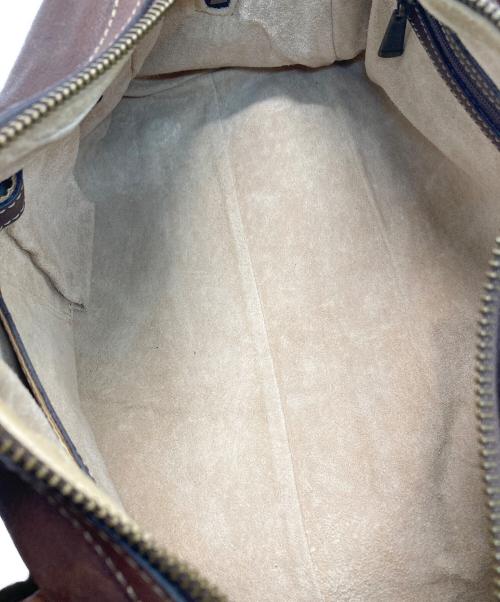 土屋鞄（ツチヤカバン）土屋鞄 (ツチヤカバン) トーンオイルヌメアンティックミニボストンバッグ ブラウンの古着・服飾アイテム