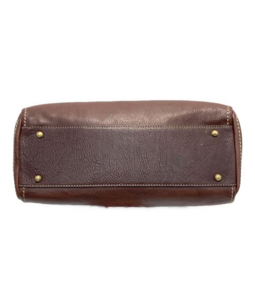 土屋鞄（ツチヤカバン）土屋鞄 (ツチヤカバン) トーンオイルヌメアンティックミニボストンバッグ ブラウンの古着・服飾アイテム