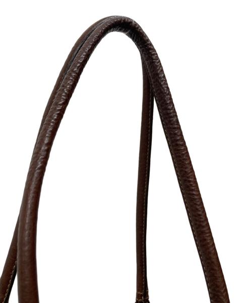 土屋鞄（ツチヤカバン）土屋鞄 (ツチヤカバン) トーンオイルヌメアンティックミニボストンバッグ ブラウンの古着・服飾アイテム