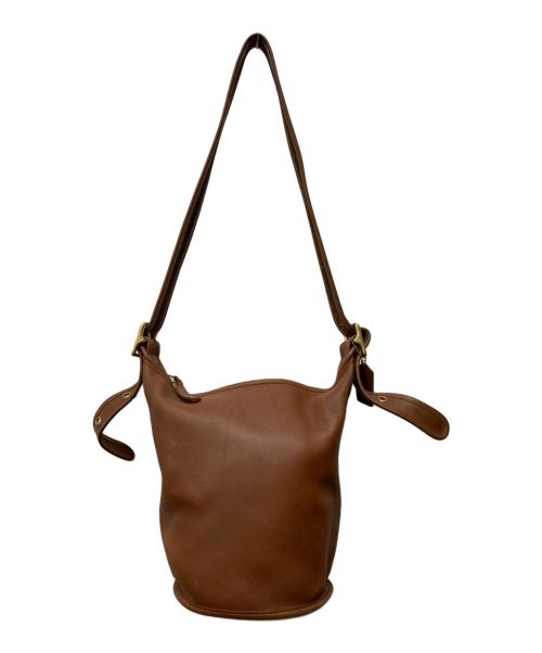 COACH（コーチ）COACH (コーチ) バケツショルダーバッグ ブラウンの古着・服飾アイテム