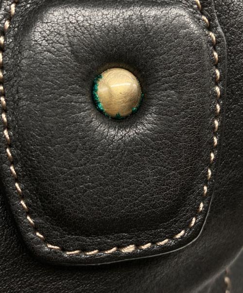 土屋鞄（ツチヤカバン）土屋鞄 (ツチヤカバン) トーンオイルヌメショルダーバッグ ブラックの古着・服飾アイテム