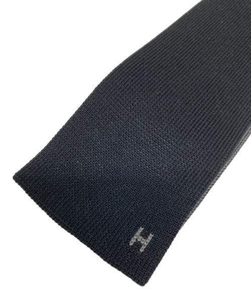 HERMES（エルメス）HERMES (エルメス) キャトルタン ブラック×グレー サイズ:記載無しの古着・服飾アイテム