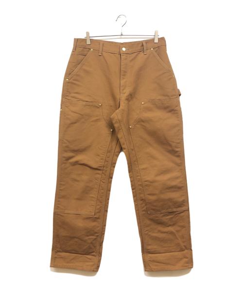 CarHartt（カーハート）CarHartt (カーハート) ダブルニーワークパンツ ブラウン サイズ:34×32の古着・服飾アイテム