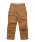 CarHartt (カーハート) ダブルニーワークパンツ ブラウン サイズ:34×32：17000円