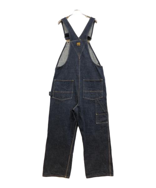 Trophy Clothing（トロフィークロージング）TROPHY CLOTHING (トロフィークロージング) 1603W ダブルニーオーバーオール インディゴ サイズ:34の古着・服飾アイテム