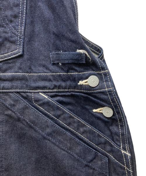 EVISU（エヴィス）EVISU (エヴィス) ダブルニーオーバーオール インディゴ サイズ:32の古着・服飾アイテム