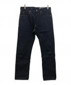 BONCOURAボンクラ）の古着「CINCH BACK SHRINK TO FIT」｜インディゴ