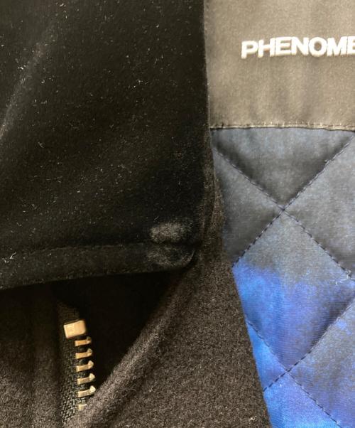 PHENOMENON（フェノメノン）PHENOMENON (フェノメノン) サンダーライトニング メルトンライダースジャケット ブラック サイズ:38の古着・服飾アイテム