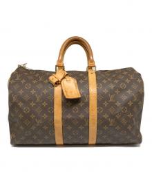 LOUIS VUITTON（ルイ ヴィトン）の古着「モノグラム キーポル45」｜ブラウン