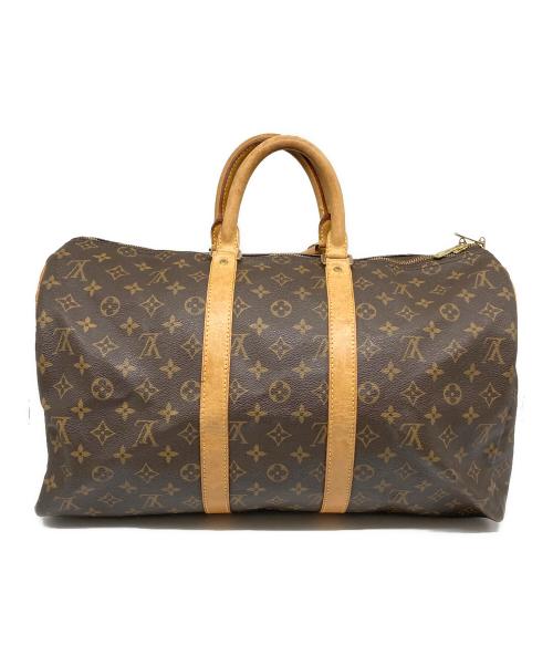 LOUIS VUITTON（ルイ ヴィトン）LOUIS VUITTON (ルイ ヴィトン) モノグラム キーポル45 ブラウンの古着・服飾アイテム