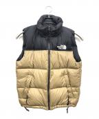 THE NORTH FACEザ ノース フェイス）の古着「ヌプシベスト」｜ベージュ
