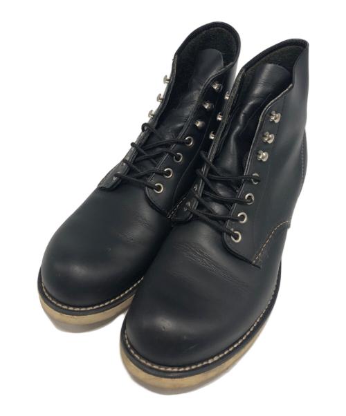 RED WING（レッドウィング）RED WING (レッドウィング) 6 INCH CLASSIC ROUND ブラック サイズ:27.5ｃｍの古着・服飾アイテム
