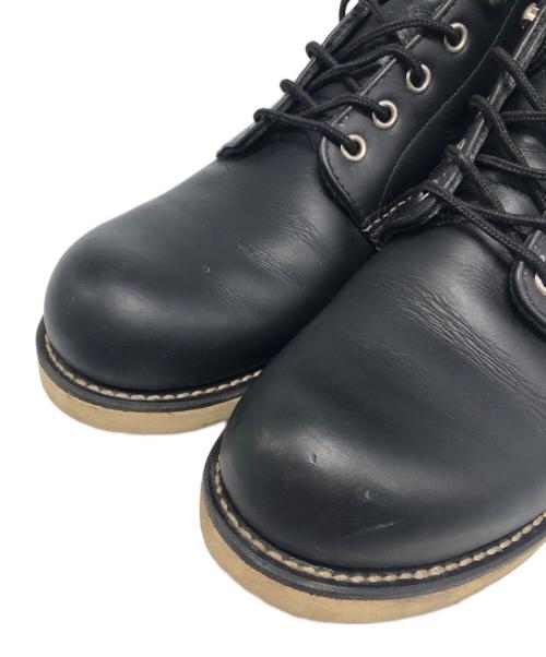RED WING（レッドウィング）RED WING (レッドウィング) 6 INCH CLASSIC ROUND ブラック サイズ:27.5ｃｍの古着・服飾アイテム