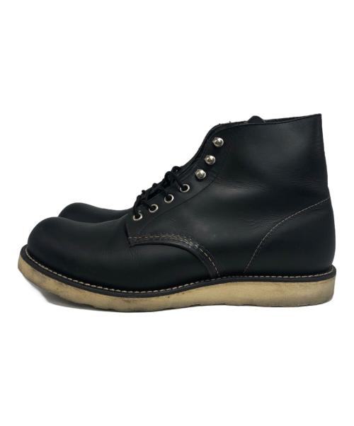RED WING（レッドウィング）RED WING (レッドウィング) 6 INCH CLASSIC ROUND ブラック サイズ:27.5ｃｍの古着・服飾アイテム