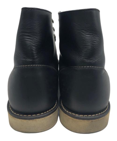 RED WING（レッドウィング）RED WING (レッドウィング) 6 INCH CLASSIC ROUND ブラック サイズ:27.5ｃｍの古着・服飾アイテム