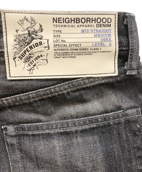 NEIGHBORHOOD（ネイバーフッド）NEIGHBORHOOD (ネイバーフッド) WASHED MID / 14OZ-PT ブラック サイズ:Mの古着・服飾アイテム