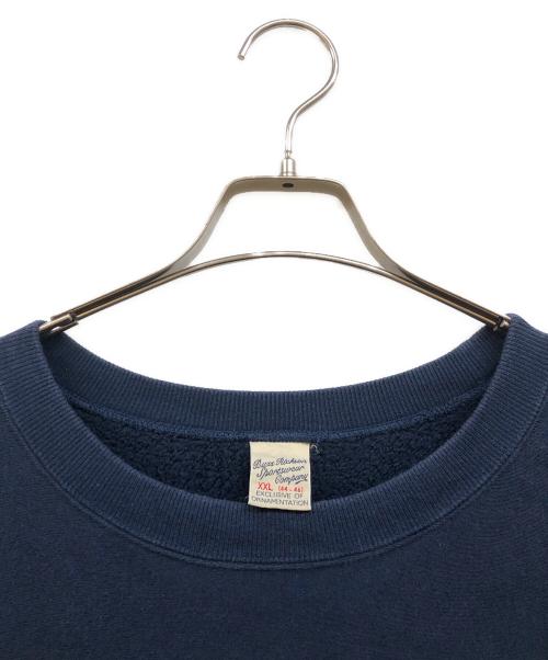 BUZZ RICKSON'S（バズリクソンズ）BUZZ RICKSON'S (バズリクソンズ) HORIZONTAL KNITTING SWEAT SHIRTS ネイビー×イエロー サイズ:XXLの古着・服飾アイテム