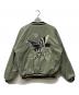 テーラー東洋 (テーラートウヨウ) Mid 1950s Style Velveteen Souvenir Jacket “BLACK EAGLE” × “JAPAN MAP” グレー×グリーン サイズ:XXL：80000円