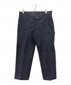 Le Favoriル ファヴォリ）の古着「ブラックモールスキンパンツ」｜ブラック