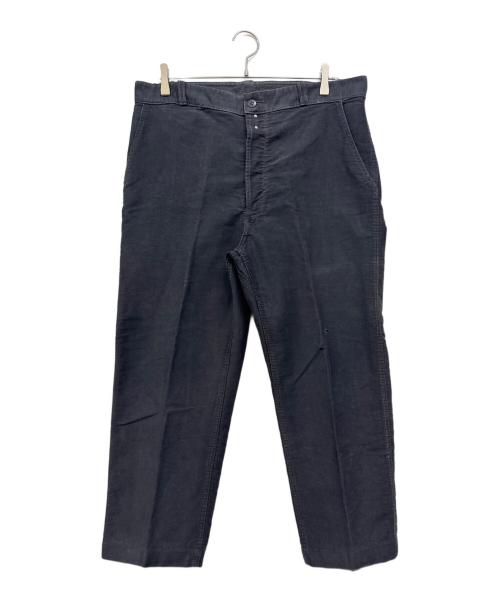 Le Favori（ル ファヴォリ）LE FAVORI (ル ファヴォリ) ブラックモールスキンパンツ ブラック サイズ:未記入の古着・服飾アイテム