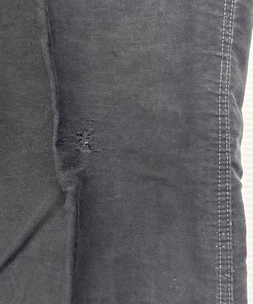 Le Favori（ル ファヴォリ）LE FAVORI (ル ファヴォリ) ブラックモールスキンパンツ ブラック サイズ:未記入の古着・服飾アイテム