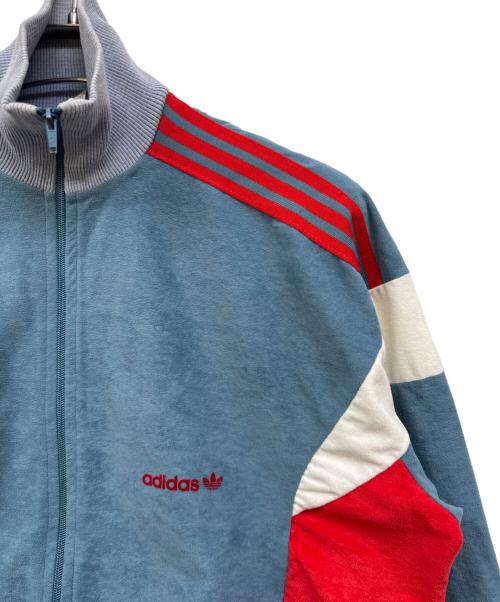 adidas Originals（アディダスオリジナル）adidas originals (アディダスオリジナル) ヴィンテージトラックジャケット ブルー サイズ:Mの古着・服飾アイテム