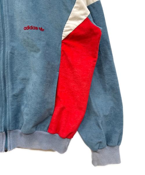 adidas Originals（アディダスオリジナル）adidas originals (アディダスオリジナル) ヴィンテージトラックジャケット ブルー サイズ:Mの古着・服飾アイテム